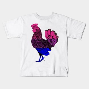 Chicken 3: Bisexual Pride (2022) Kids T-Shirt